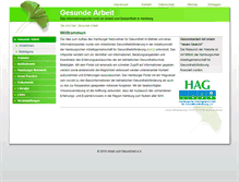 Tablet Screenshot of gesundearbeit.info